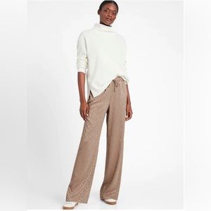 BANANA REPUBLIC WIDE-LEG SATIN PULL-ON PANT